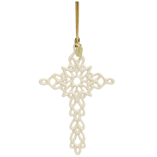 2024 Snow Fantasies Cross Ornament