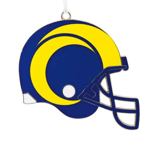 Hallmark NFL Los Angeles Rams Metal Helmet Ornament