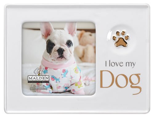 4X4 I Love My Dog Frame
