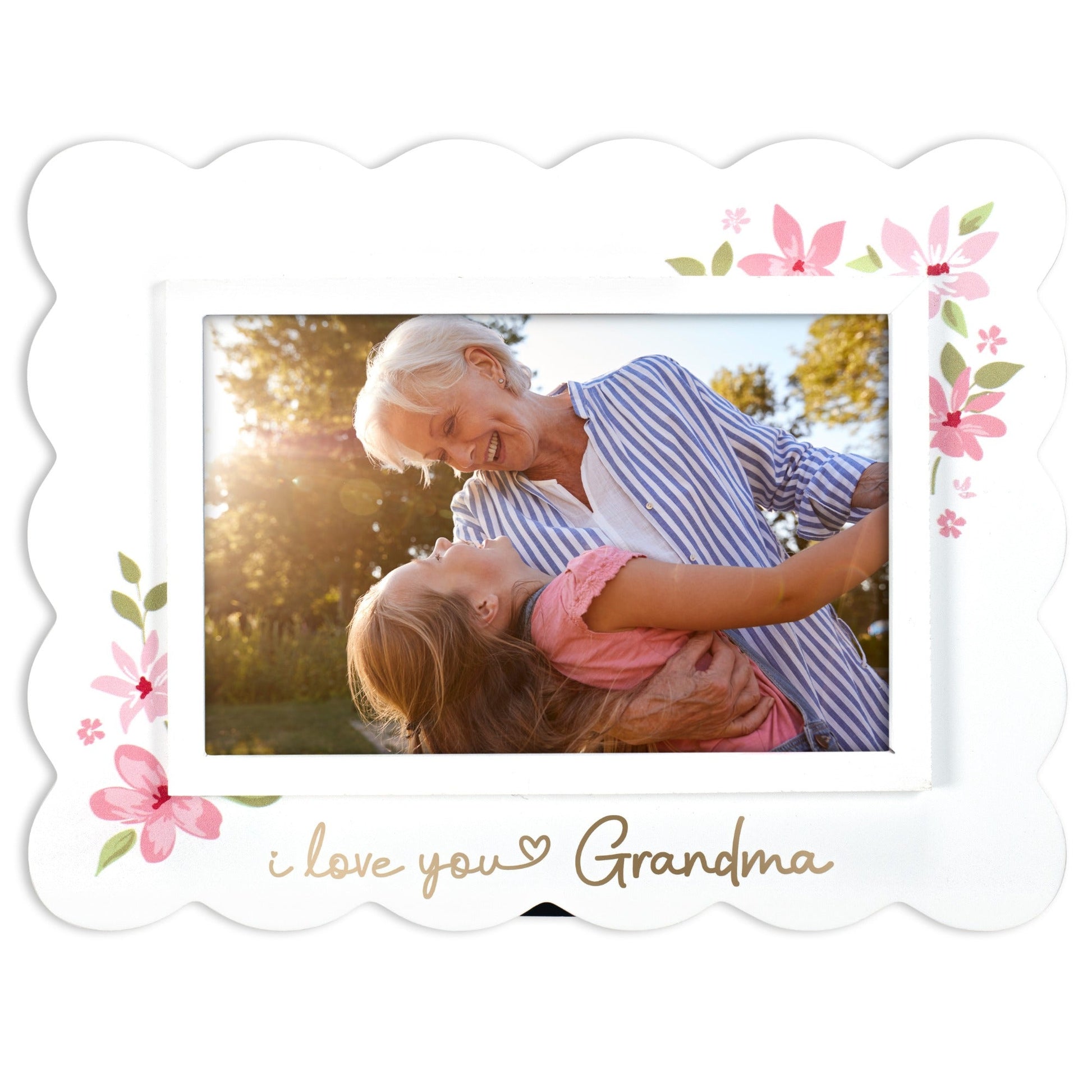 4X6 I LOVE YOU GRANDMA RUFFLE