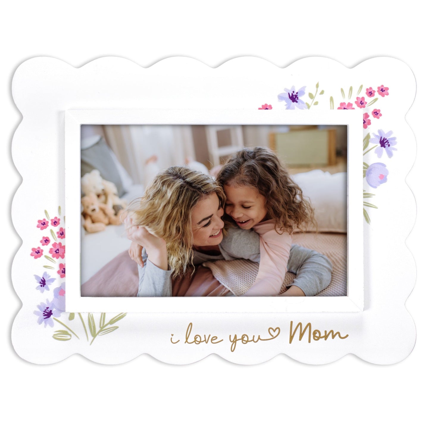 4X6 I LOVE YOU MOM RUFFLE