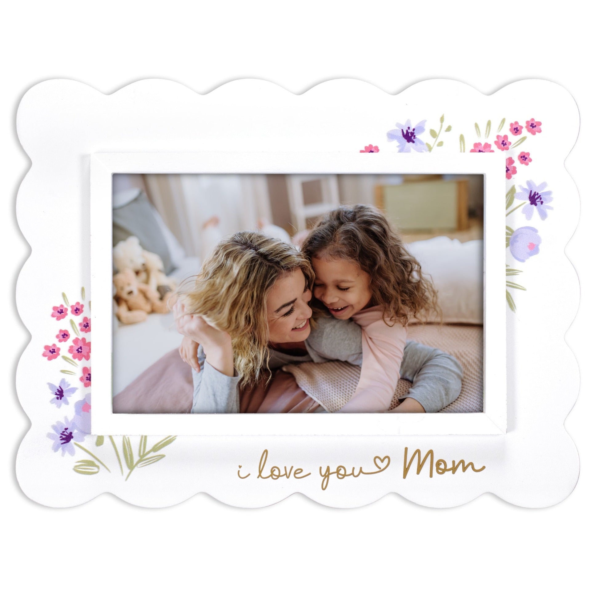 4X6 I LOVE YOU MOM RUFFLE