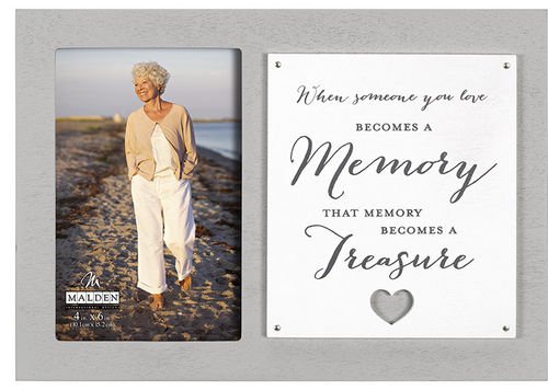 4X6 Someone Becomes Memory Frame