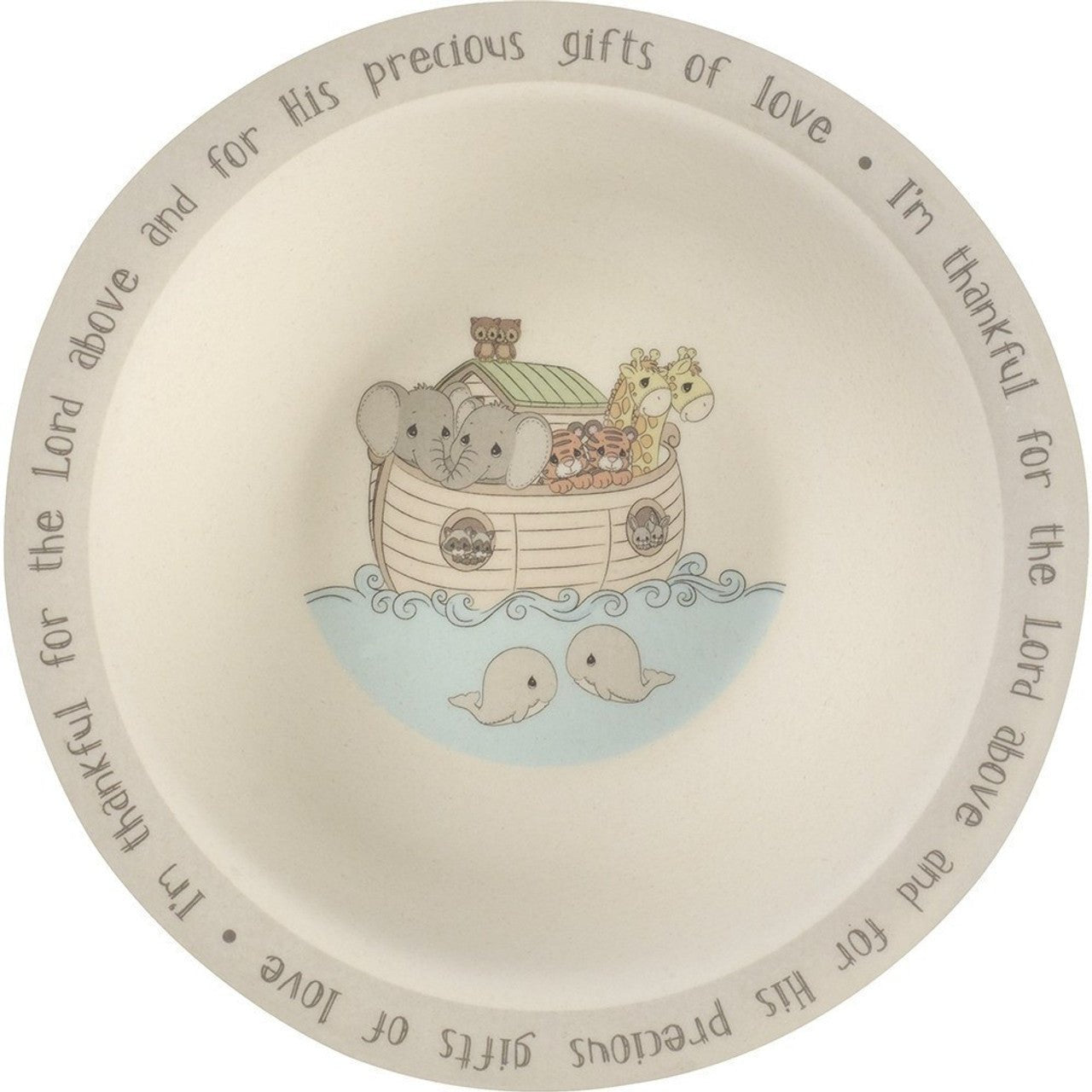 5 - Piece Noah’s Ark Mealtime Gift Set, Bamboo