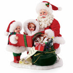 Possible Dreams Santa and Children Caroling Figurine, 7.5 Inch