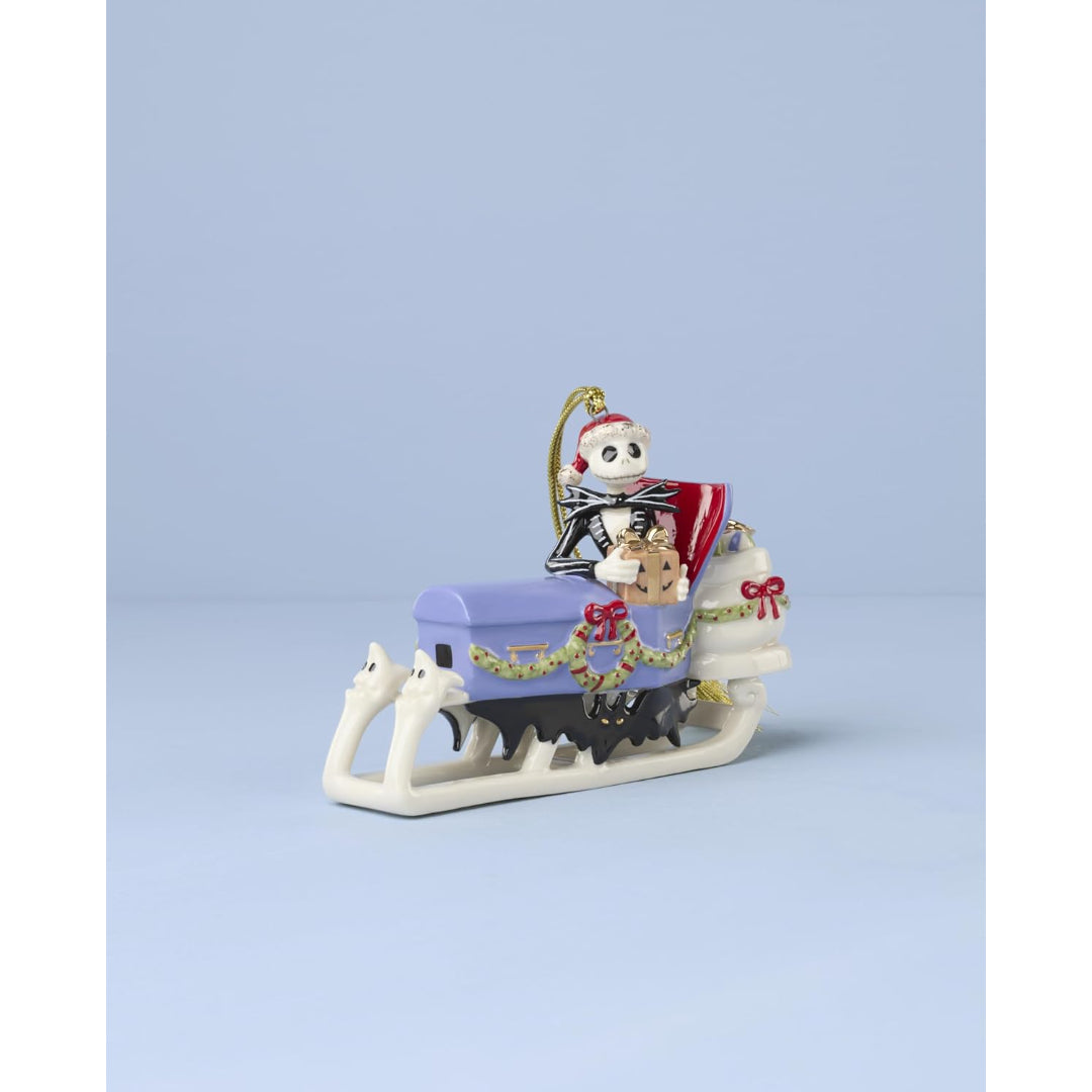 Lenox 2026 Jack Skellington Sledding Ornament