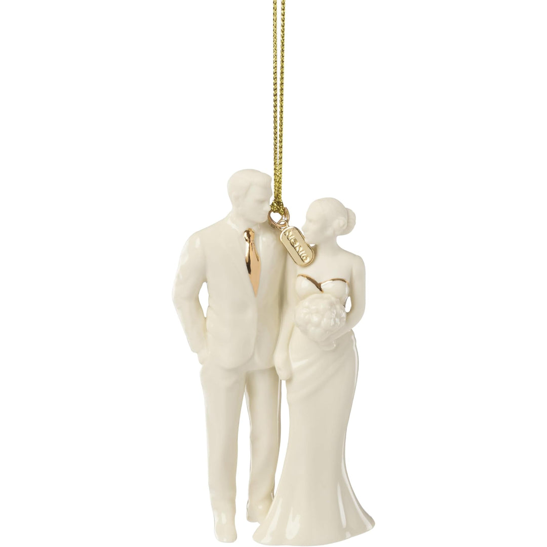 Lenox 2026 Bride & Groom Ornament