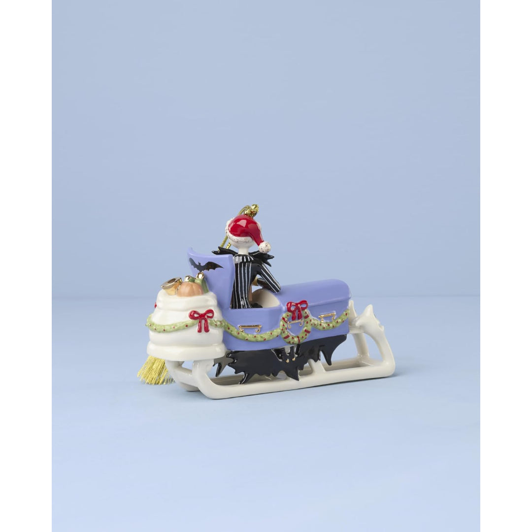 Lenox 2026 Jack Skellington Sledding Ornament