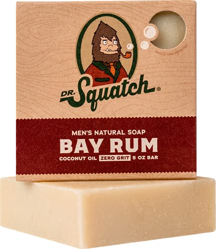 Dr. Squatch All Natural Bar Soap for Men - Bay Rum