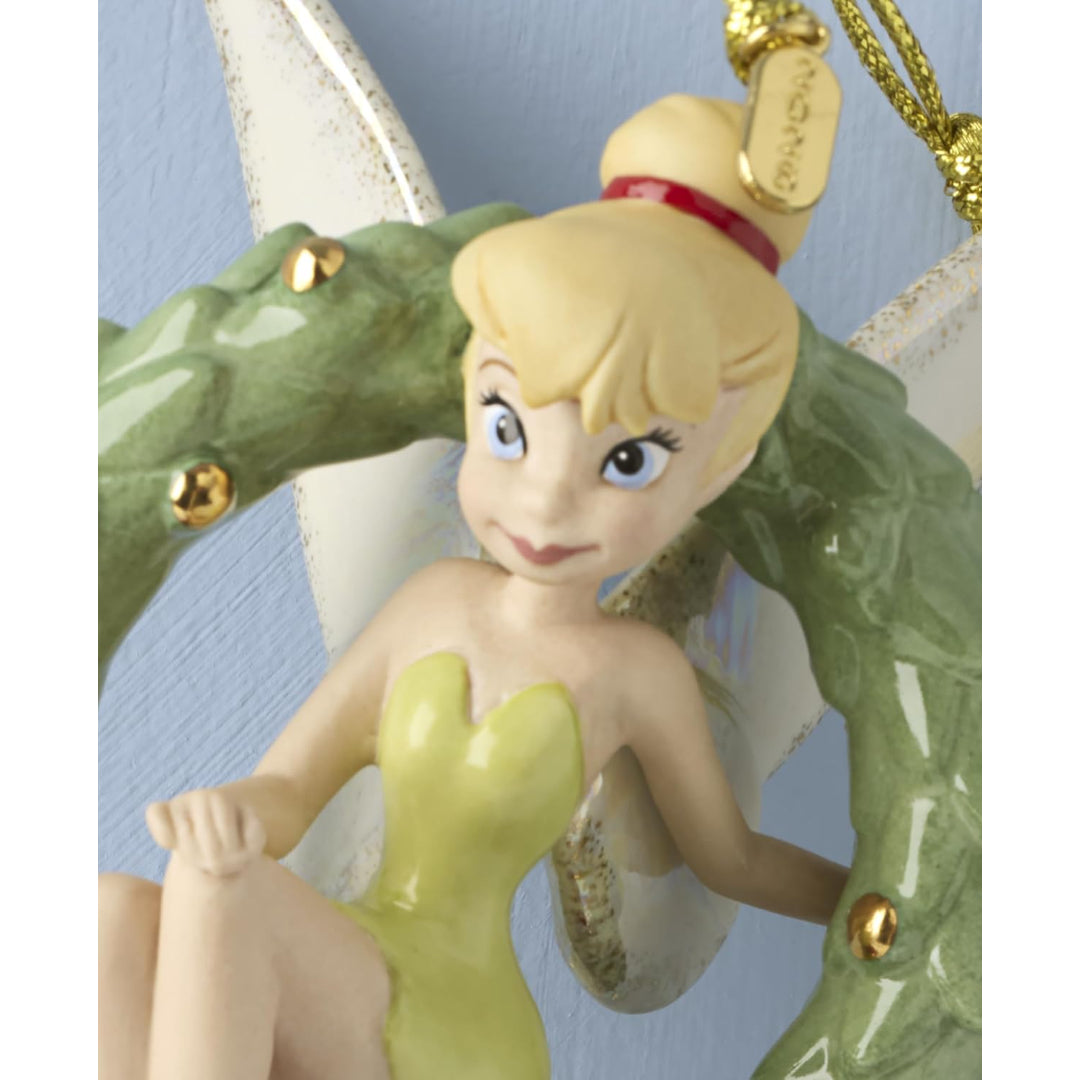 Lenox 2026 Tinker Bell with Wreath Ornament