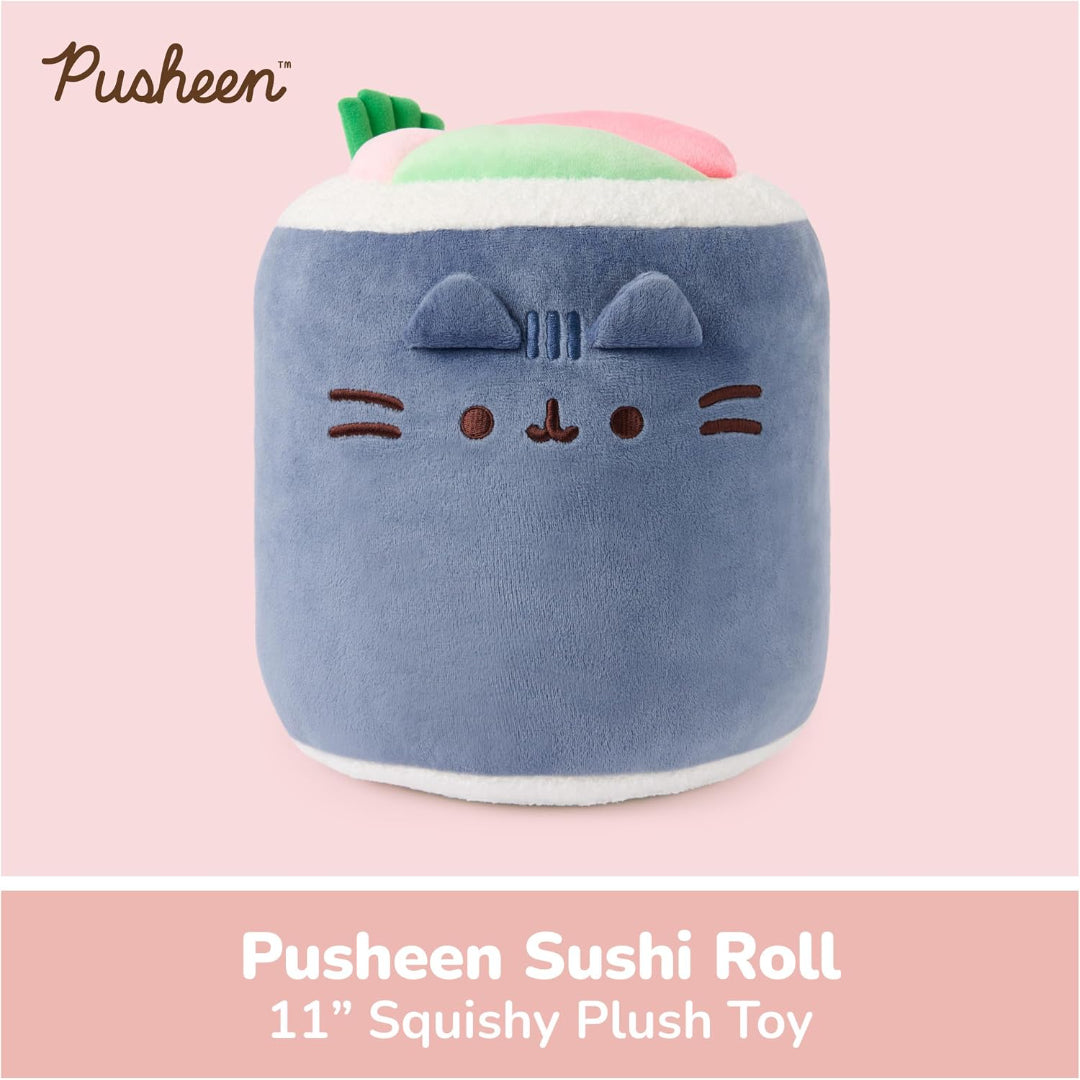 Gund Pusheen Bento Sushi Roll Plush, 11"