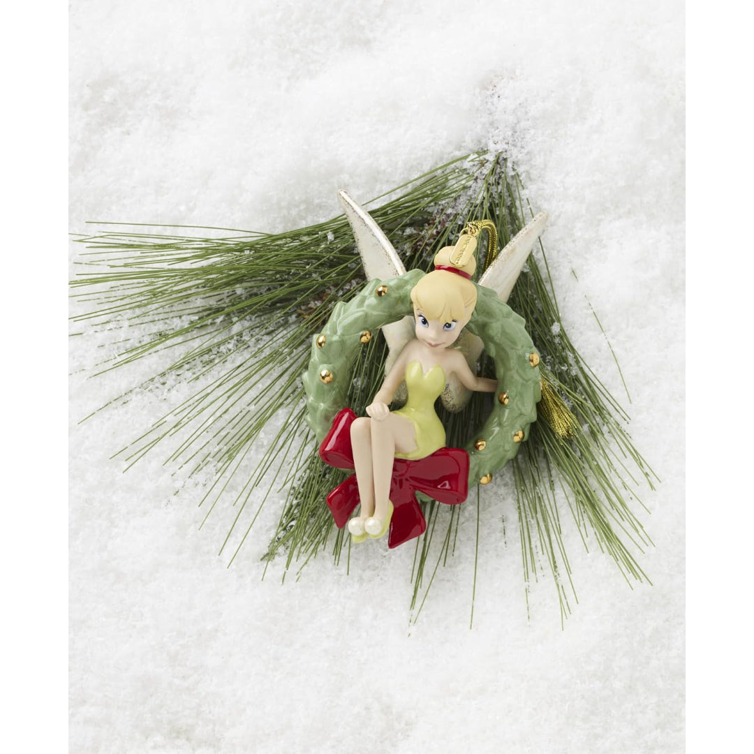 Lenox 2026 Tinker Bell with Wreath Ornament