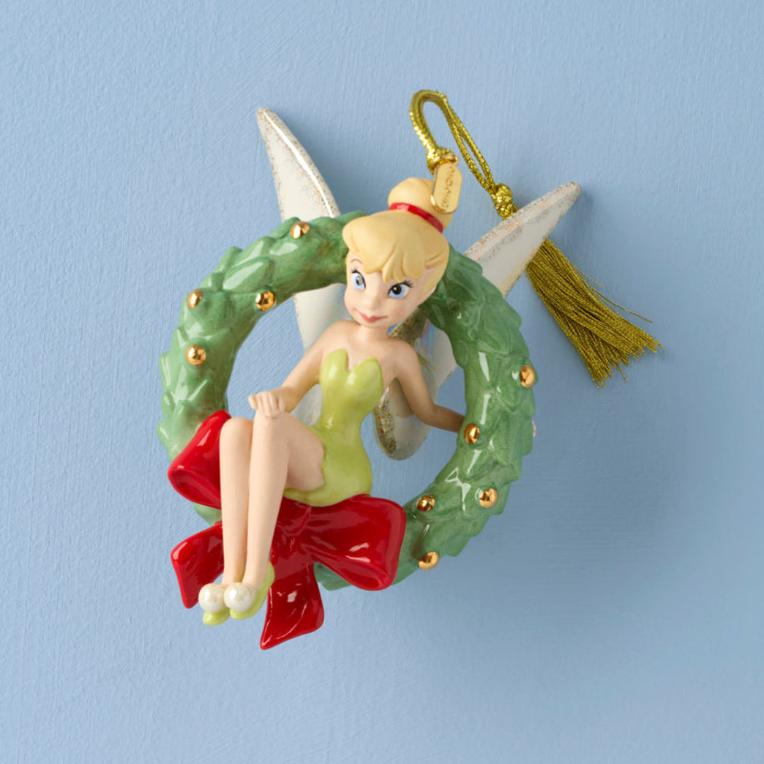 Lenox 2026 Tinker Bell with Wreath Ornament