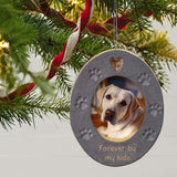 Forever by My Side, Pet Memorial, 2019 Keepsake Photo Ornament