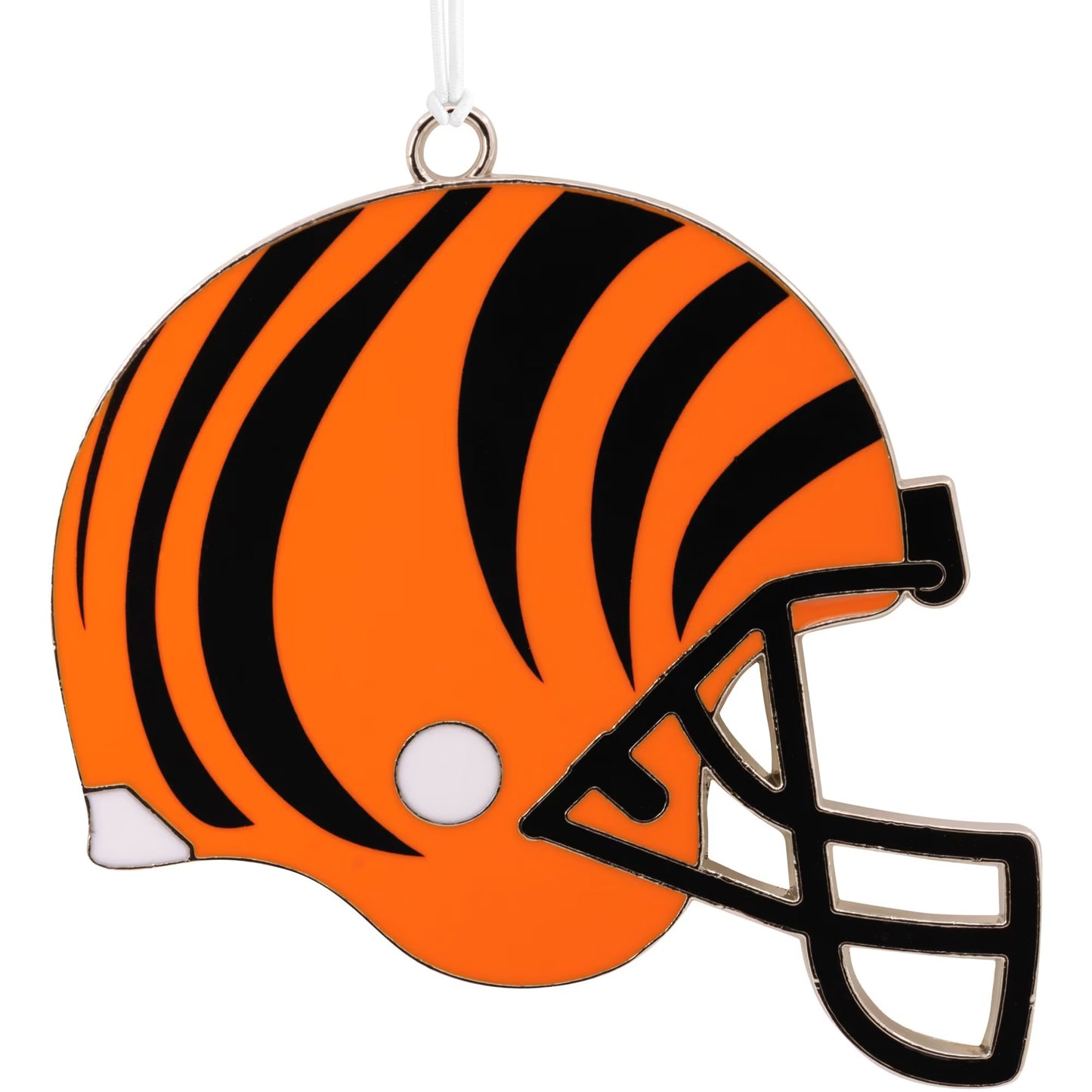 Hallmark NFL Cincinnati Bengals Metal Helmet Ornament