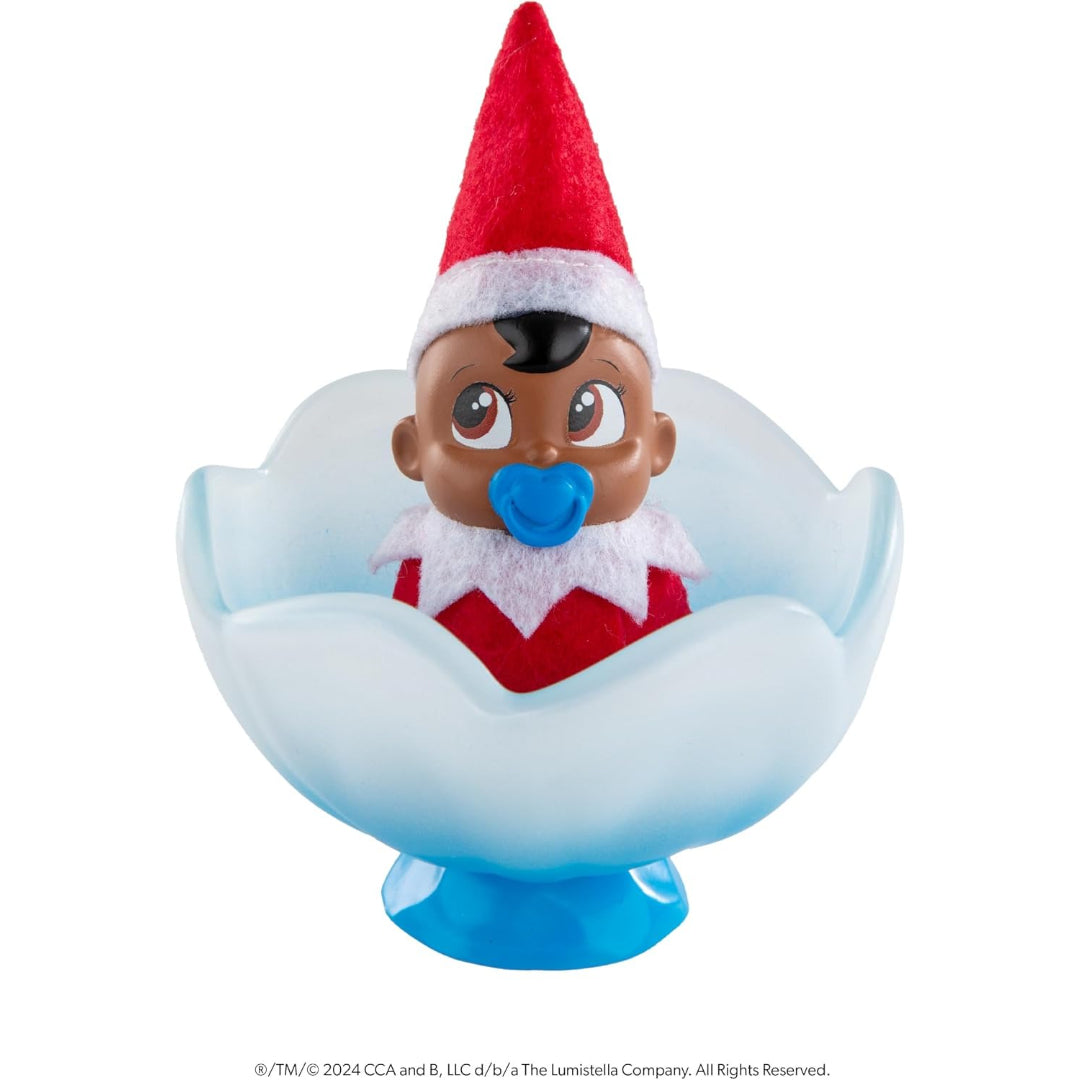 The Elf on the Shelf Frost Pips Mini Blooms Elf Baby Boy with Brown Eyes