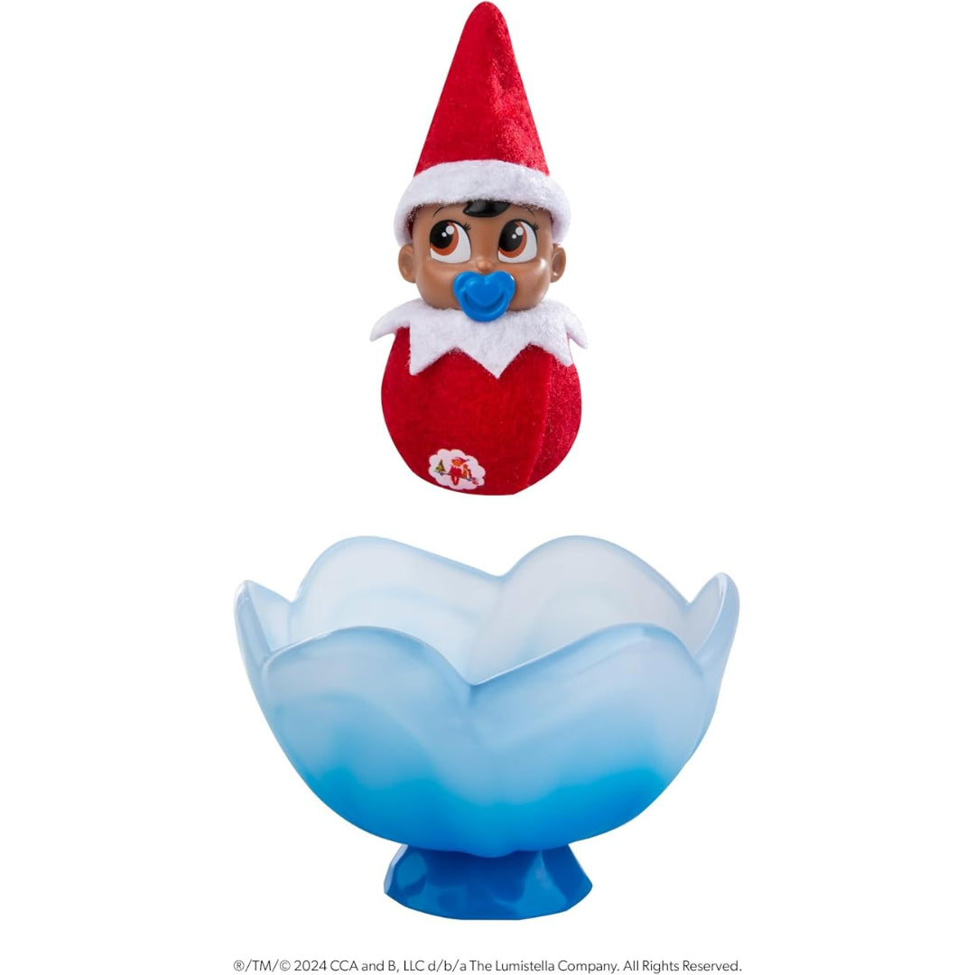 The Elf on the Shelf Frost Pips Mini Blooms Elf Baby Boy with Brown Eyes