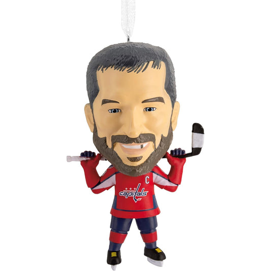 Hallmark NHL Washington Capitals Alex Ovechkin Bouncing Buddy Christmas Ornament