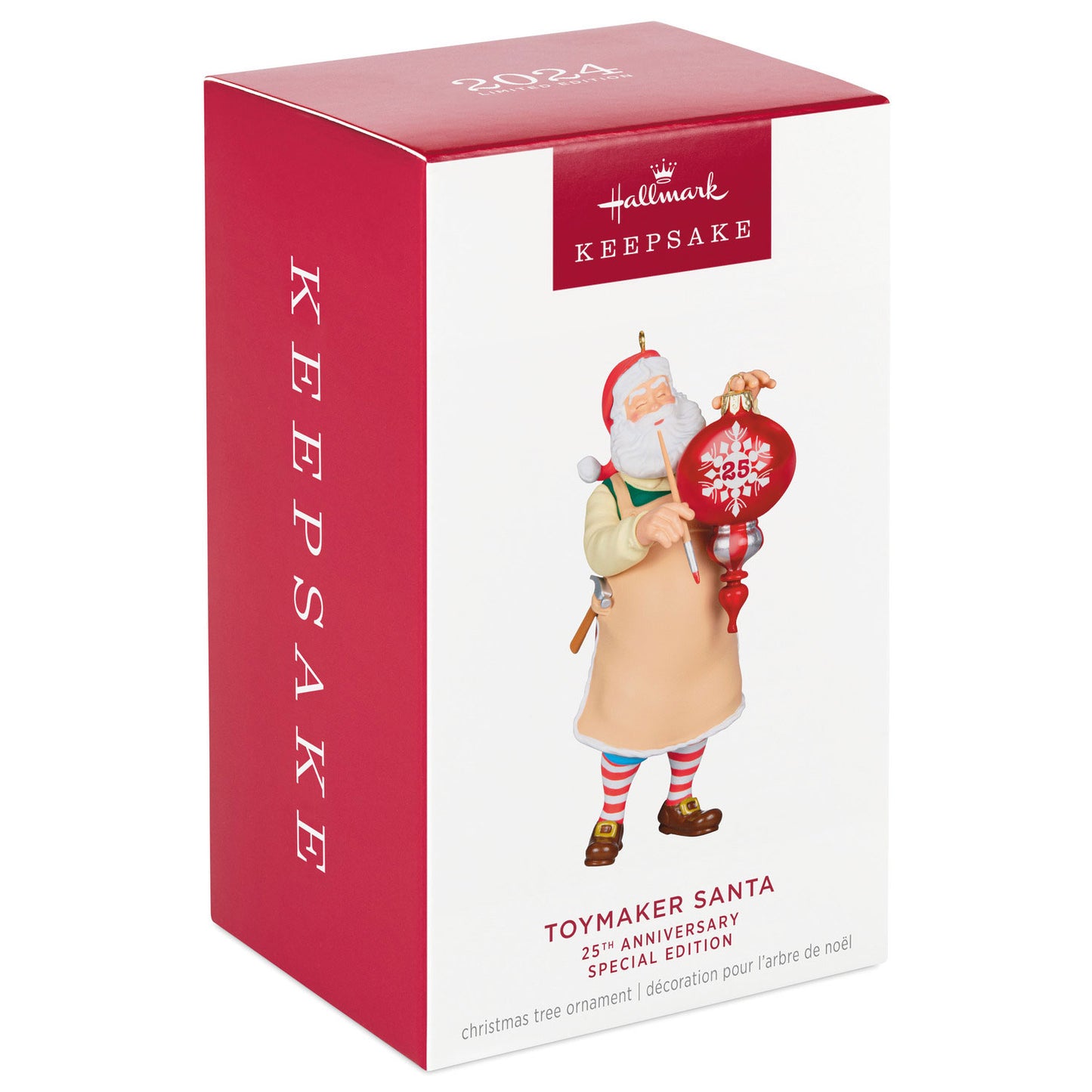 Toymaker Santa 25th Anniversary Special Edition 2024 Keepsake Ornament