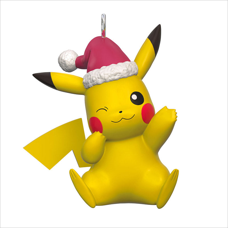 Holiday Pikachu, Pokémon, 2022 Hallmark Miniature Keepsake Ornament