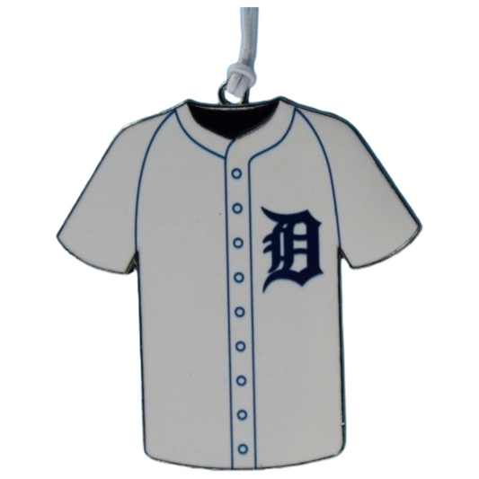 Hallmark MLB Detroit Tigers Metal Baseball Uniform Jersey Ornament