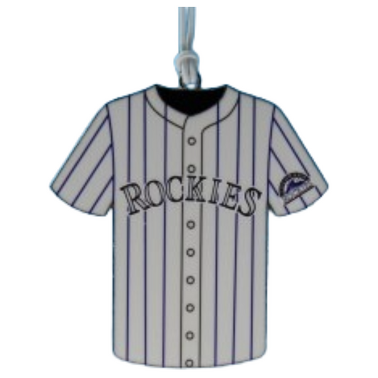 Hallmark MLB Colorado Rockies Metal Baseball Uniform Jersey Ornament