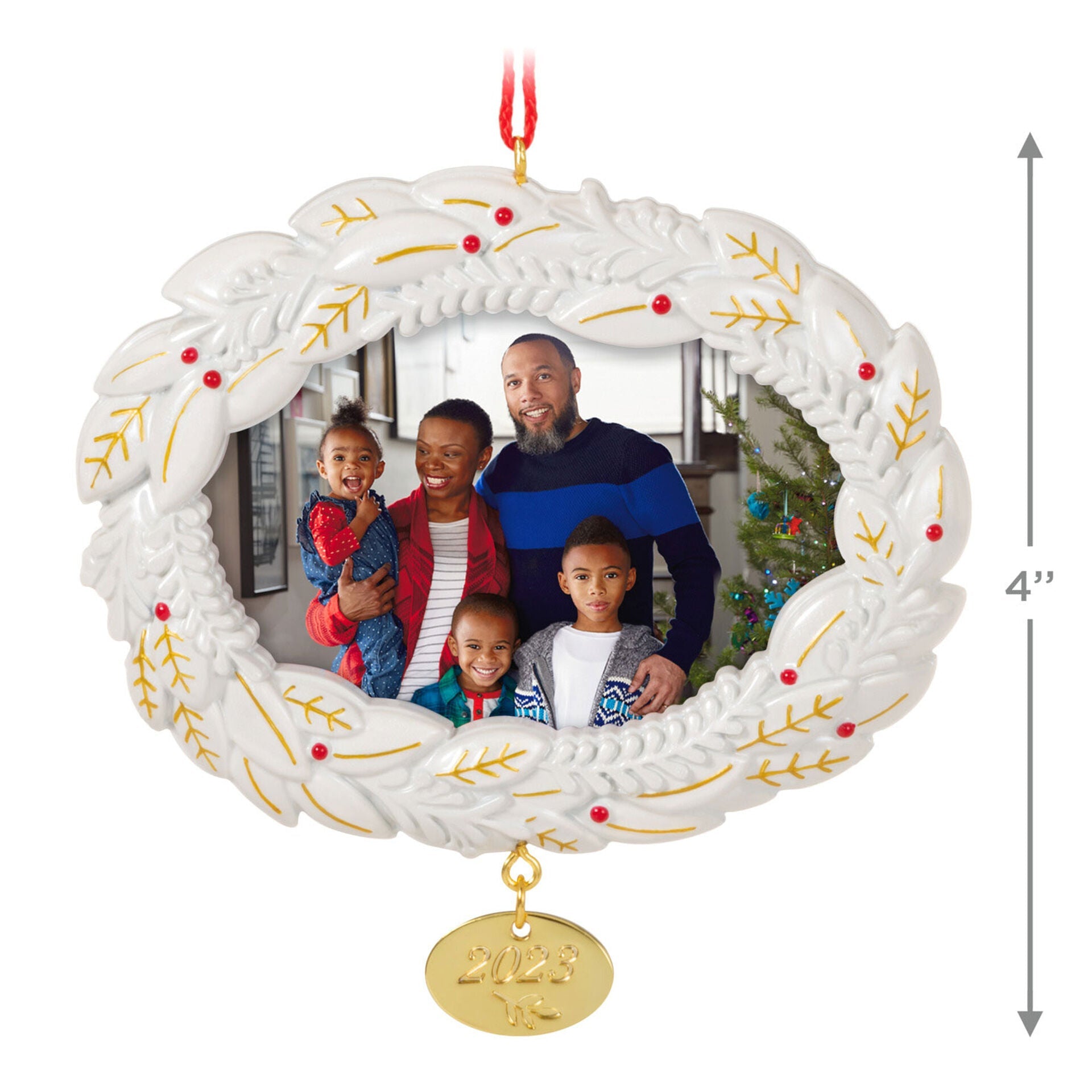 A Beautiful Year, Metal Photo Frame, 2023 Keepsake Ornament