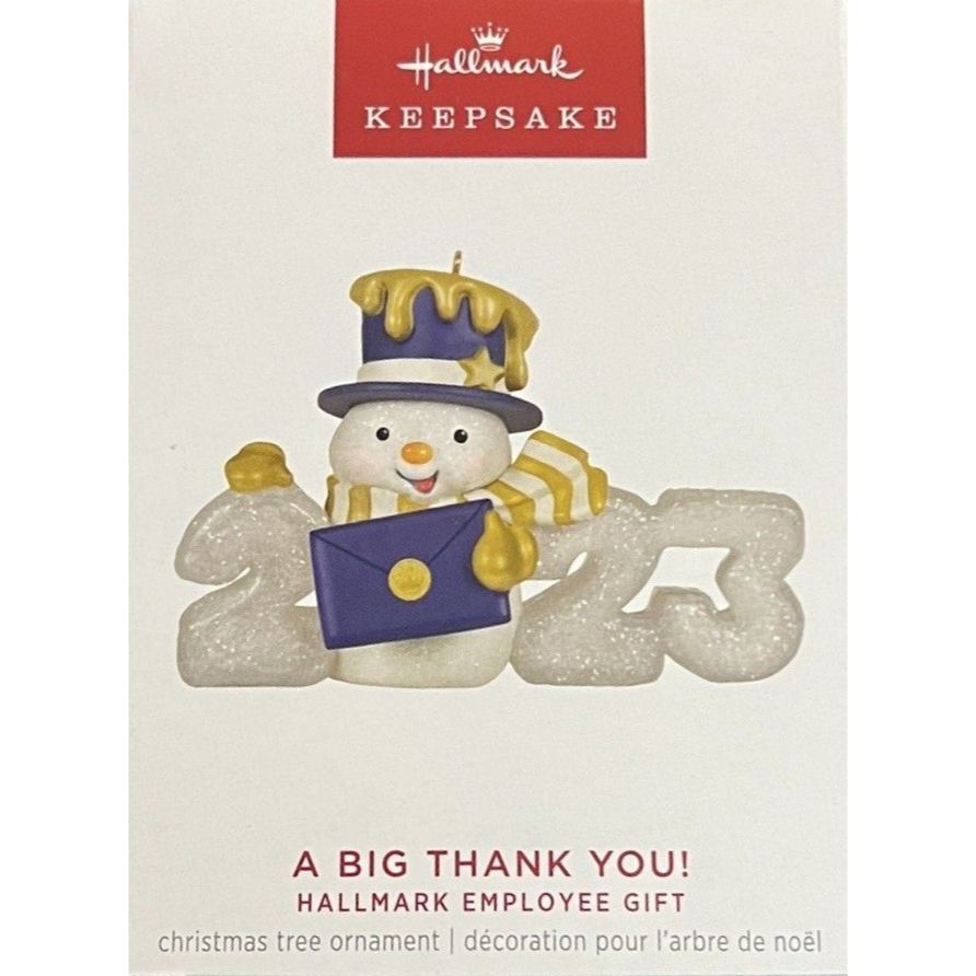 A Big Thank You Retailer Associate Exclusive, 2023 Keepsake Ornament