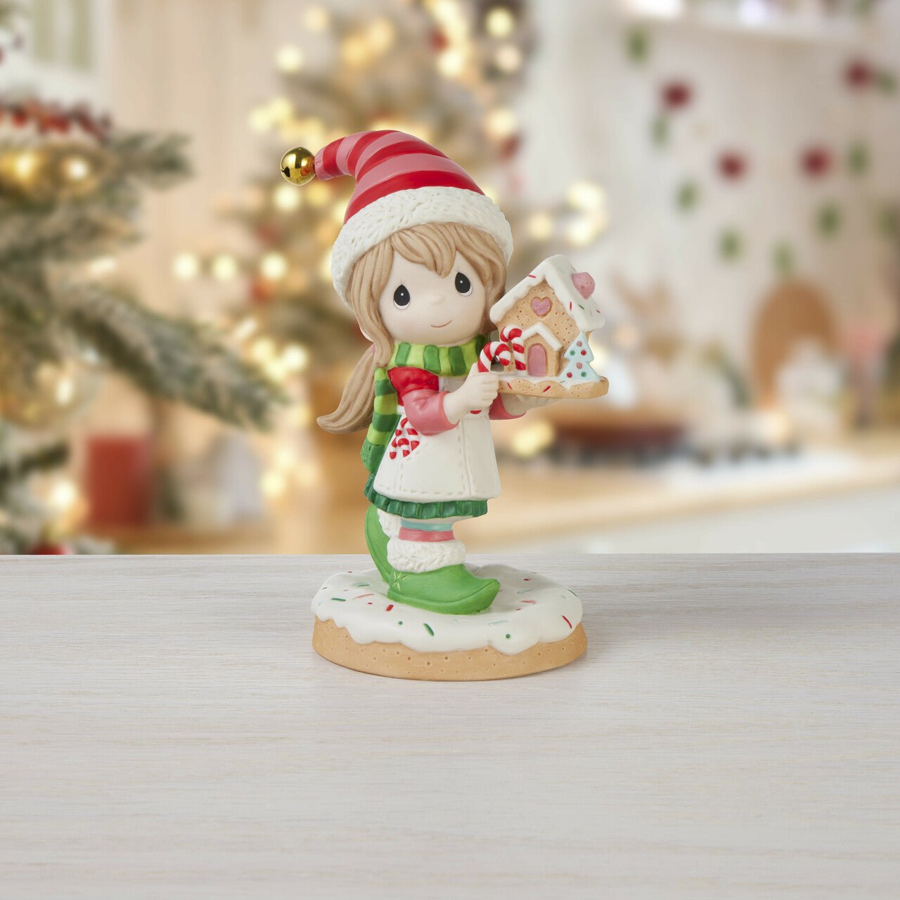 A Christmas Treat For Someone Sweet Annual Elf Figurine