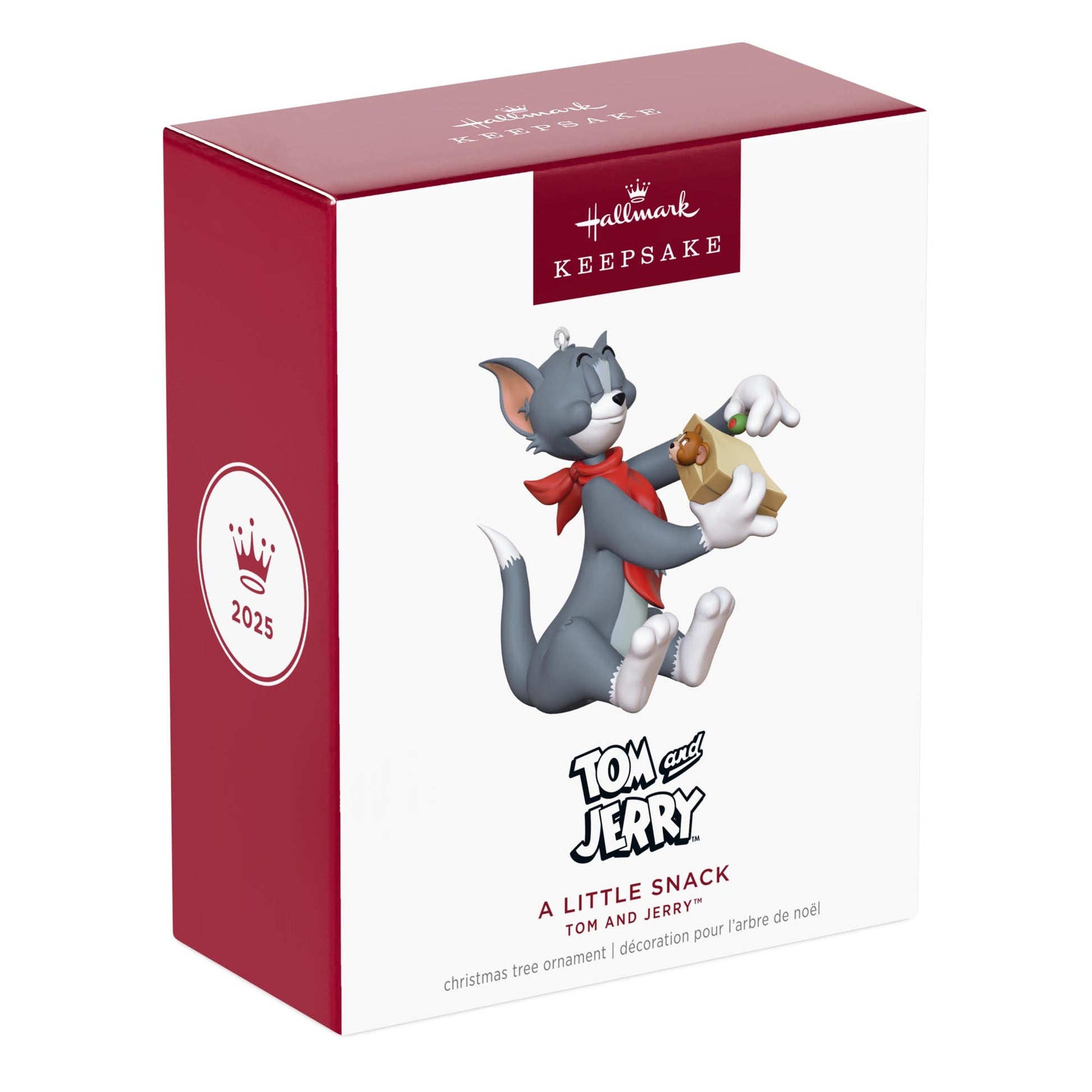 A Little Snack Tom and Jerry 2025 Keepsake Ornament
