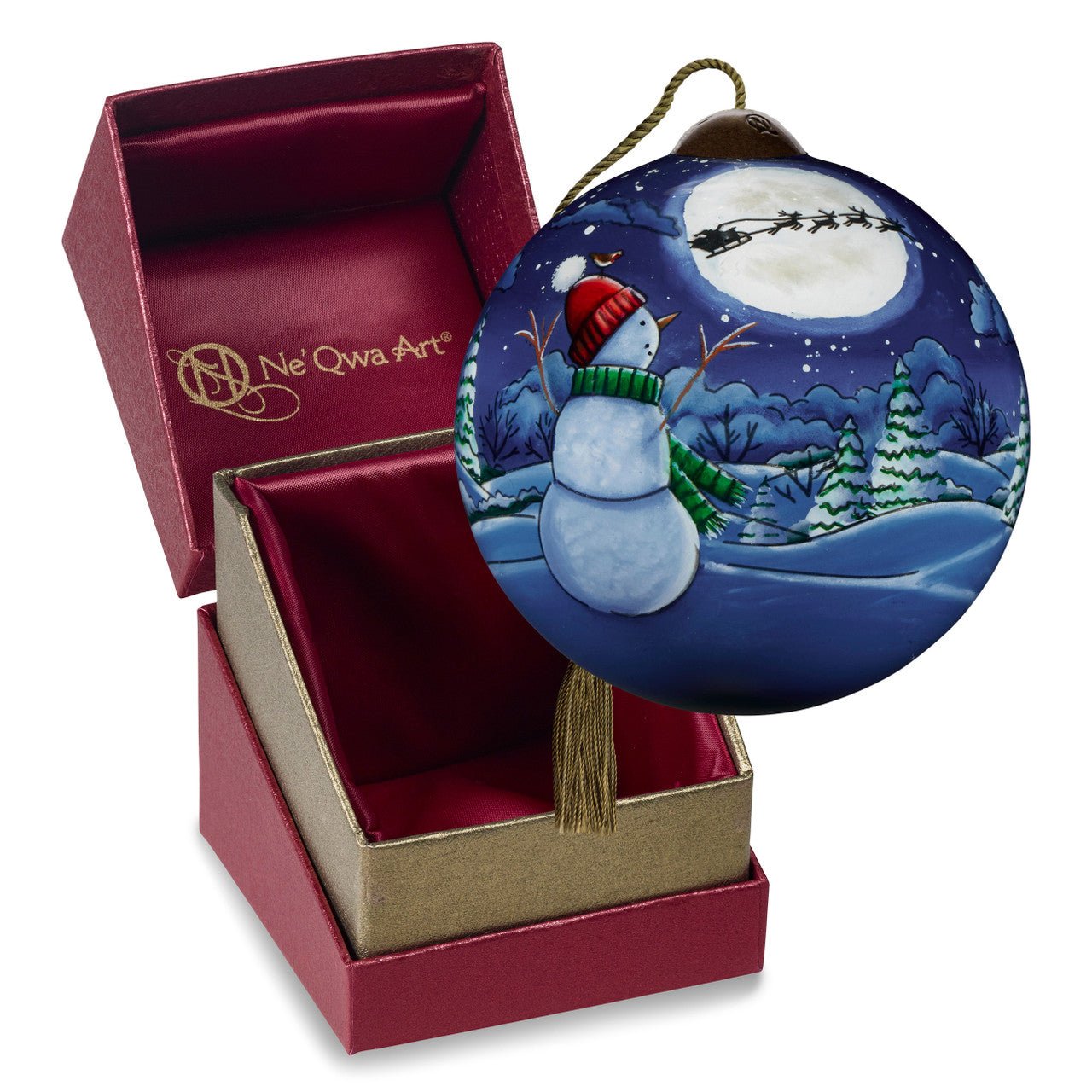 A Moonlit Flight Ne’Qwa Ornament