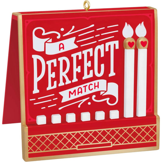 A Perfect Match 2025 Keepsake Ornament