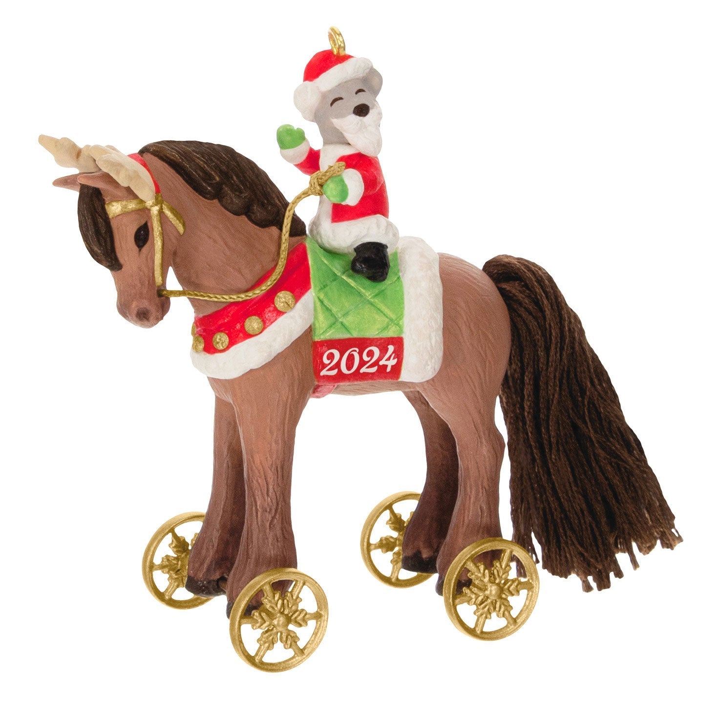 A Pony for Christmas 2024 Keepsake Ornament