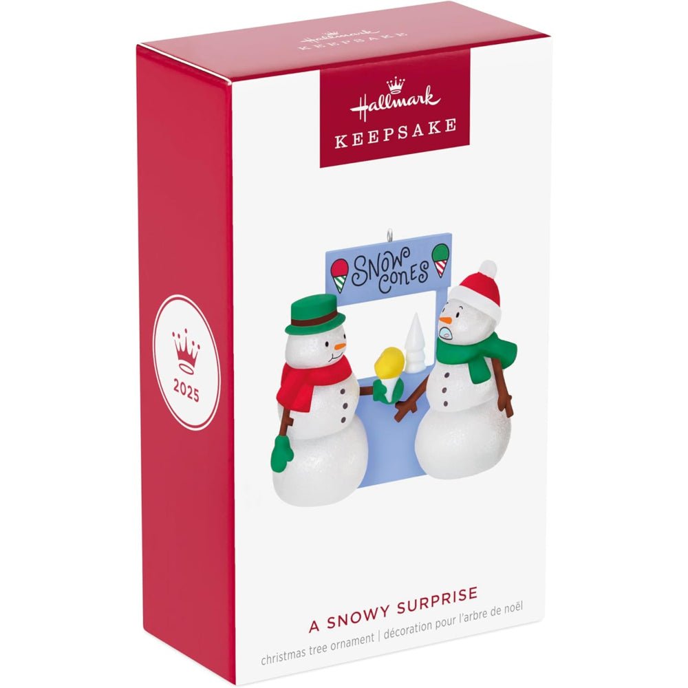 A Snowy Surprise 2025 Keepsake Ornament