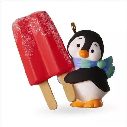 A Tasty Treat, Petite Penguins, 1st in Series 2016 Miniature Hallmark Keepsake Ornament