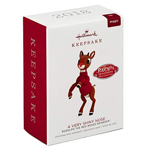 A Very Shiny Nose, Rudolph the Red-Nosed Reindeer, 2018 Hallmark Keepsake Ornament