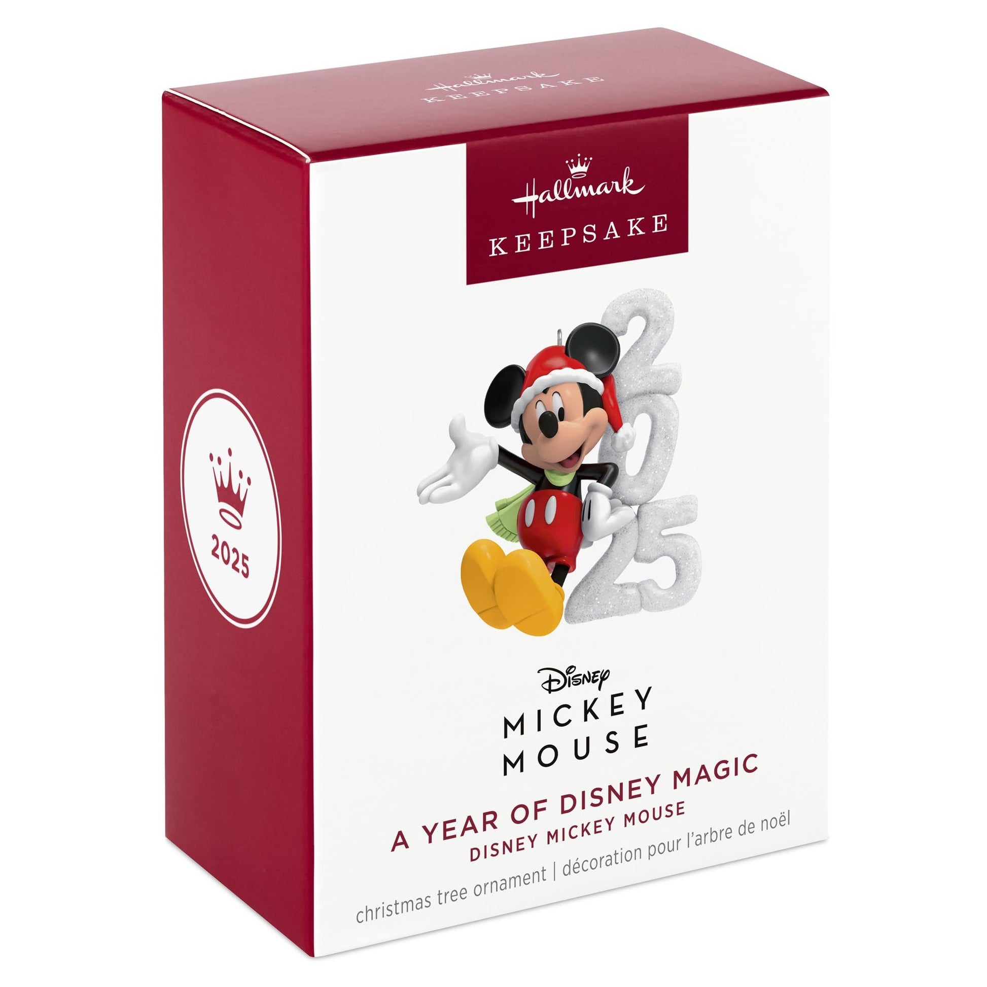 A Year of Disney Magic Disney Mickey Mouse 2025 Keepsake Ornament
