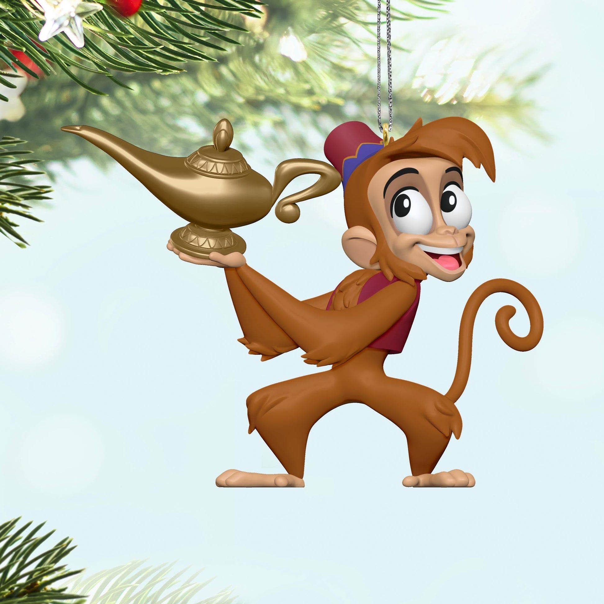 Abu and the Magic Lamp Disney Aladdin 2025 Keepsake Ornament