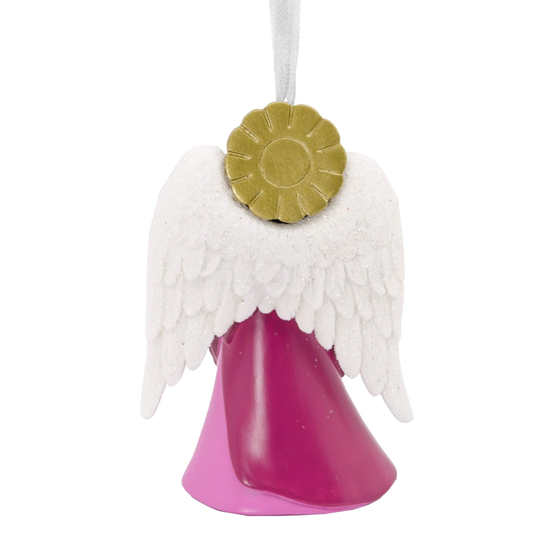 African - American Angel Hallmark Mahogany Ornament