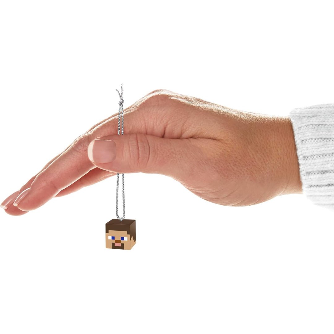 Alex, Steve and Arctic Fox Minecraft 2025 Miniature Keepsake Ornaments