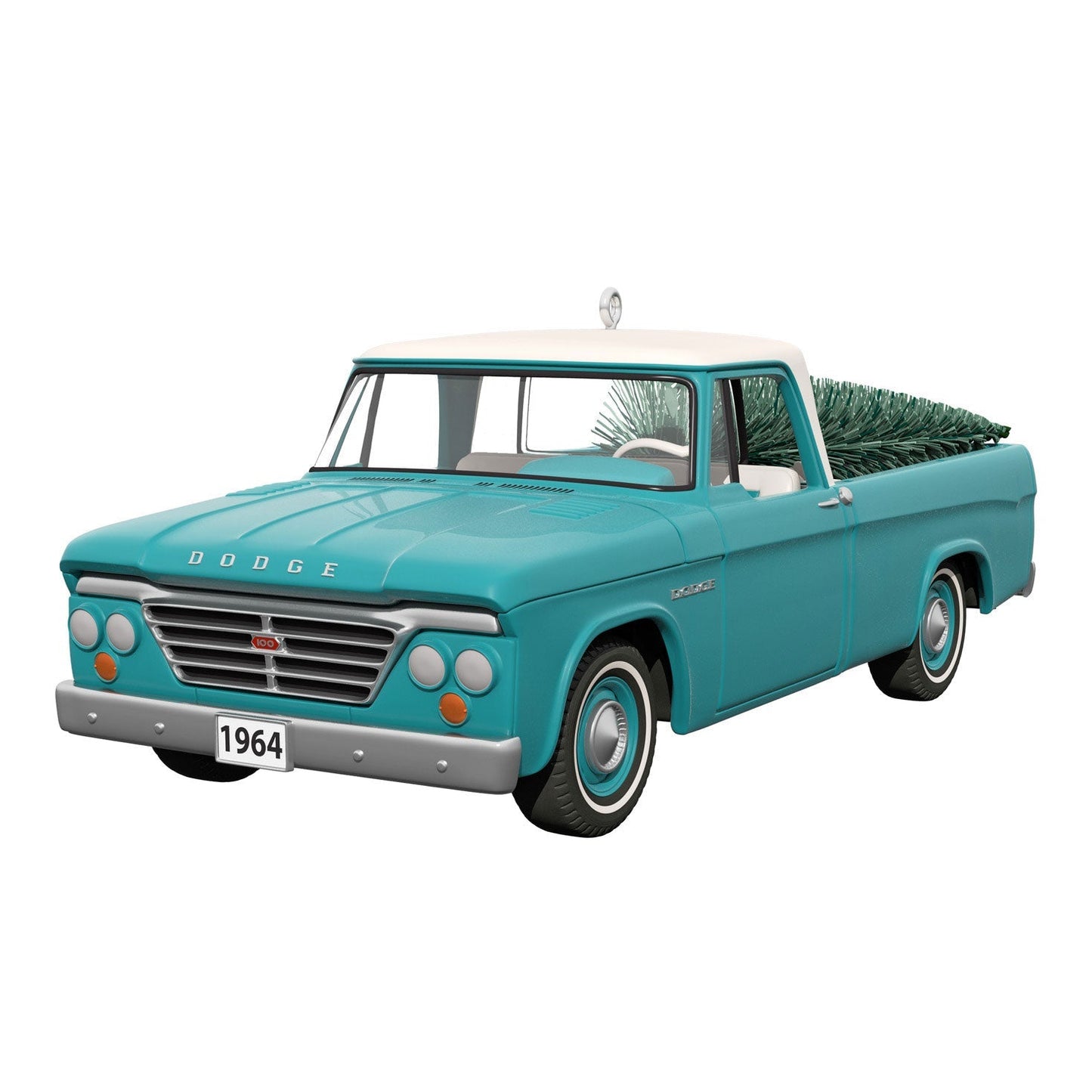 All-American Trucks 1964 Dodge D-100 2024 Metal Keepsake Ornament