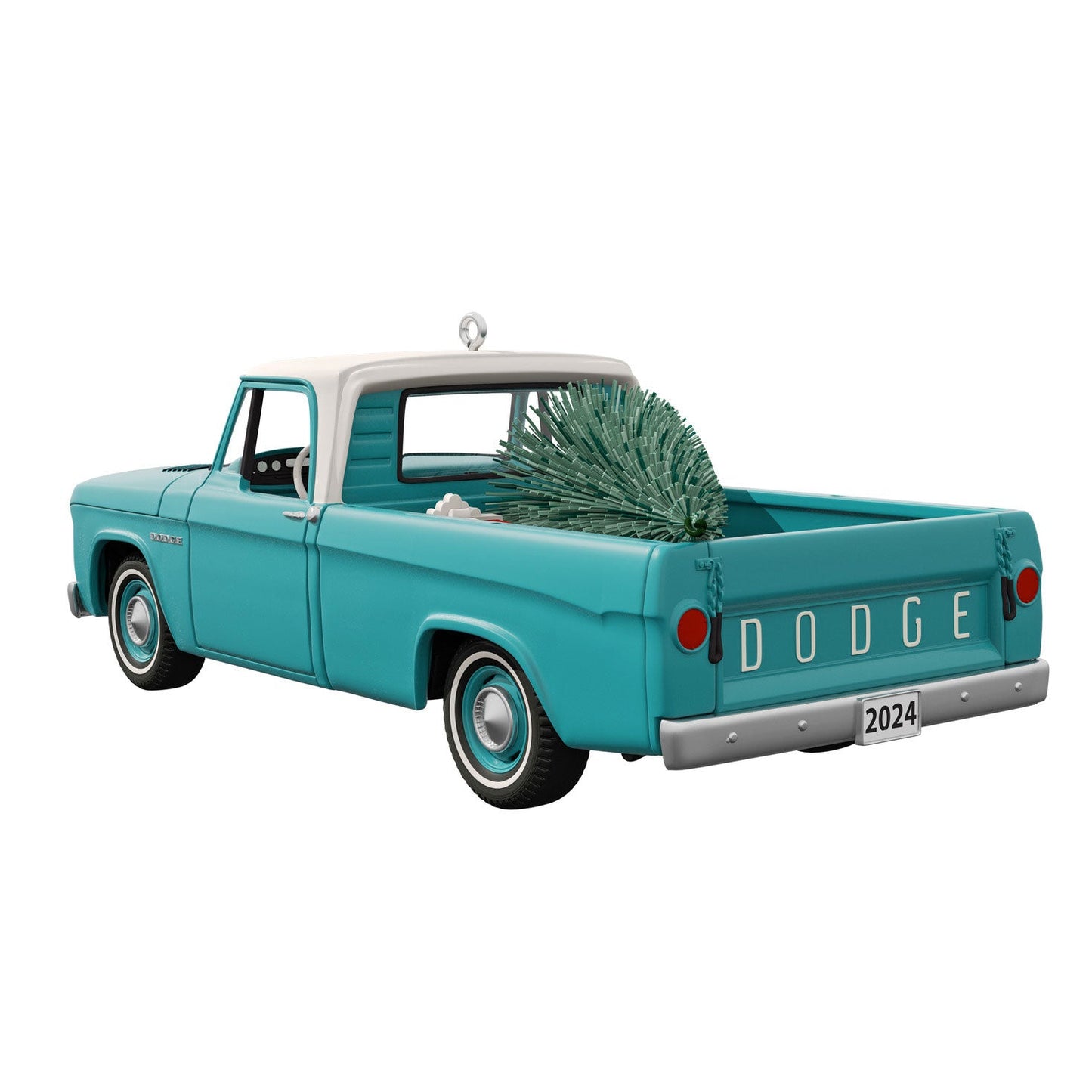 All-American Trucks #30 1964 Dodge D-100 2024 Metal Keepsake Ornament