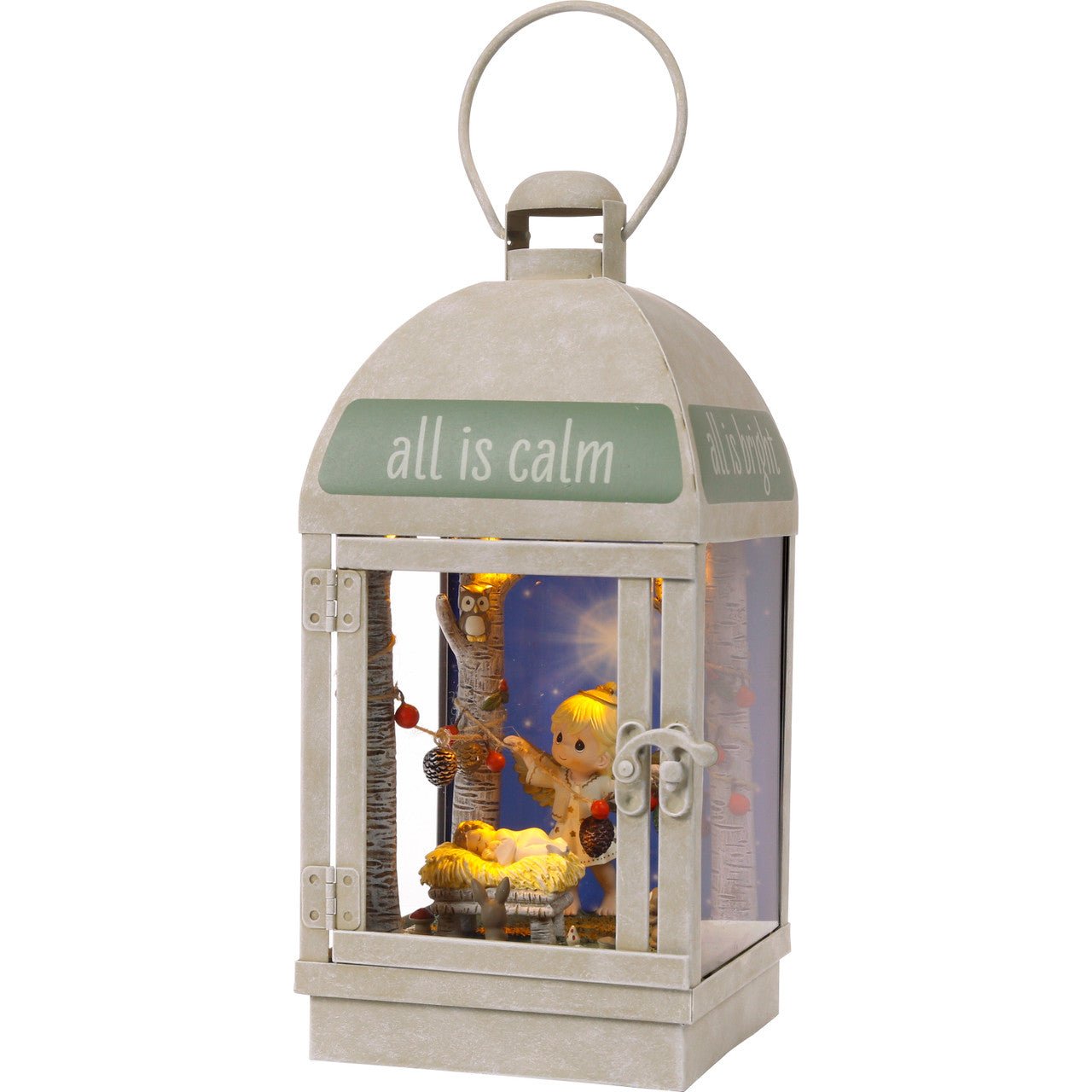 All Is Calm, All Is Bright LED Musical Lantern