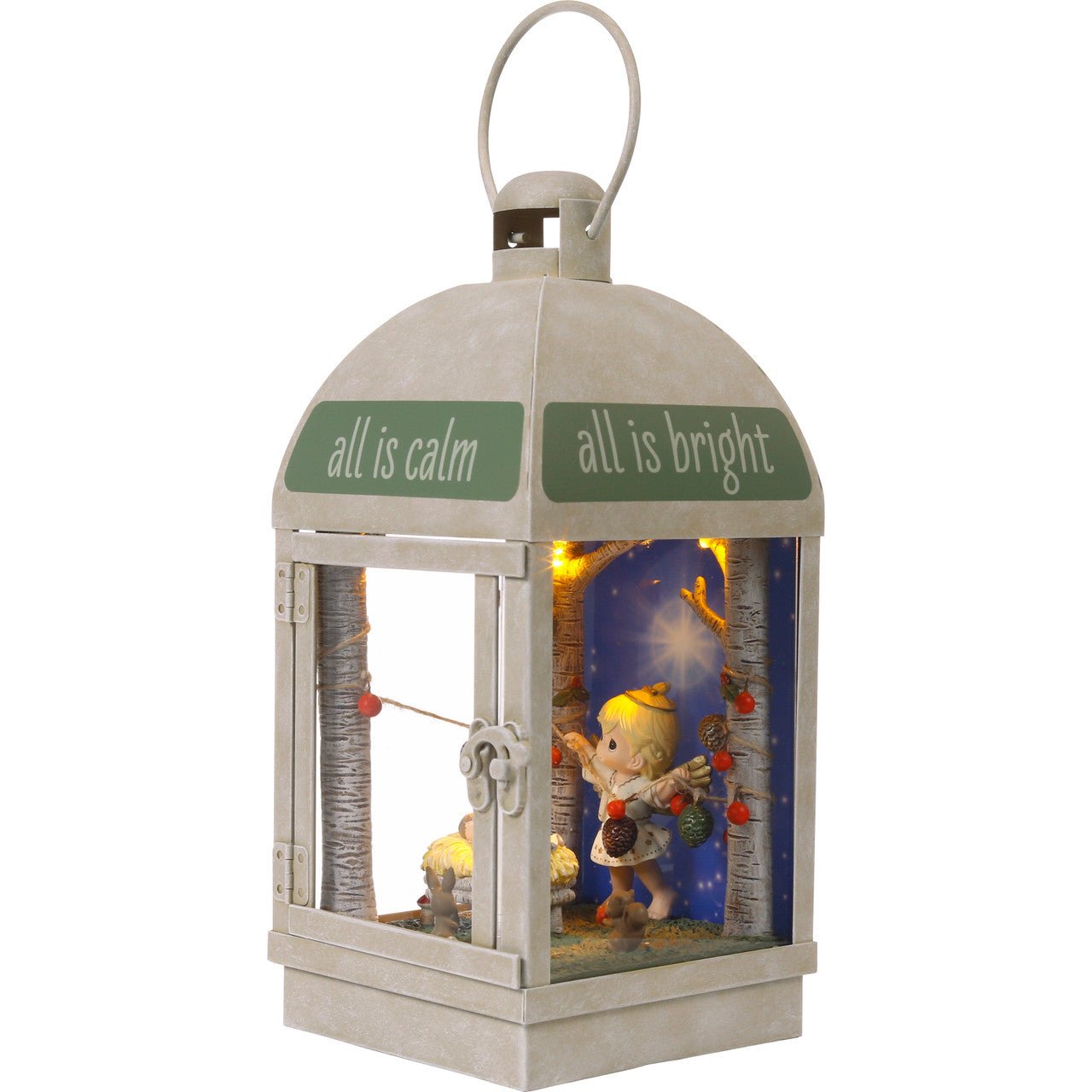 All Is Calm, All Is Bright LED Musical Lantern