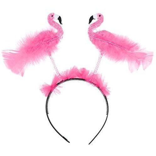 amscan Flamingo Party Glitter Headbopper | 6 Ct.
