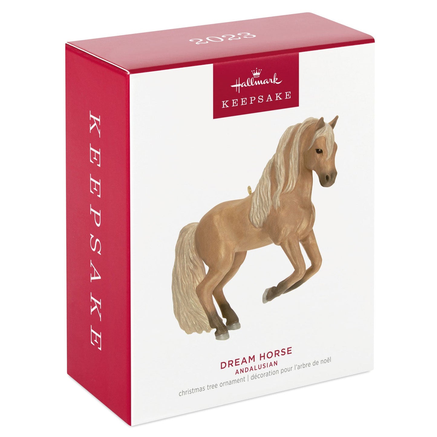 Andalusian Dream Horse, 2023 Keepsake Ornament