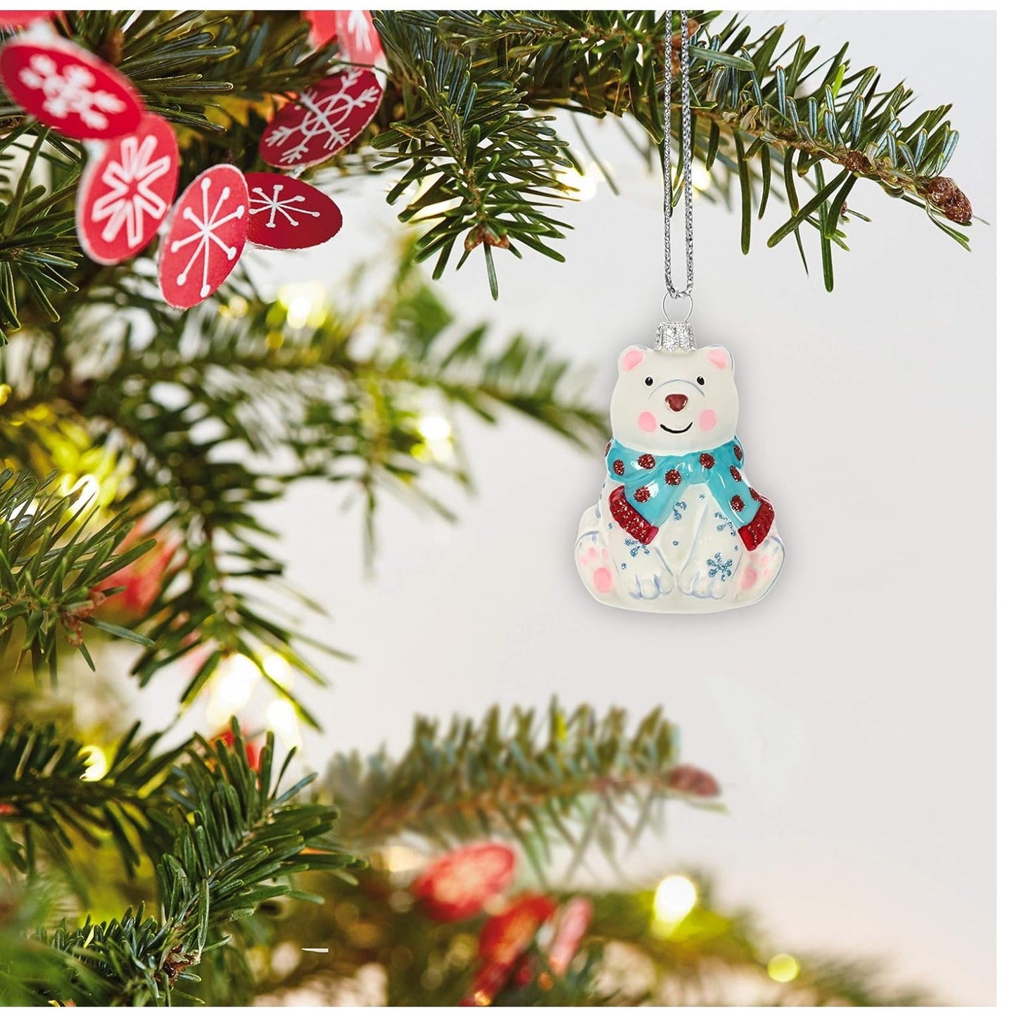 Arctic Friends Animals Miniature Blown Glass, Set of 4, 2019 Miniature Keepsake Ornaments