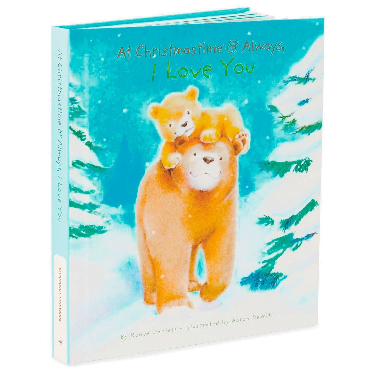 At Christmastime & Always, I Love You Recordable Storybook