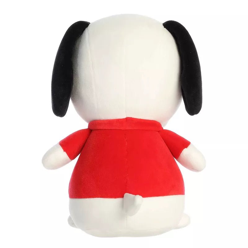 Aurora Adorable Peanuts Squishy Joe Cool Snoopy Stuffed Animal, White, 8.5"