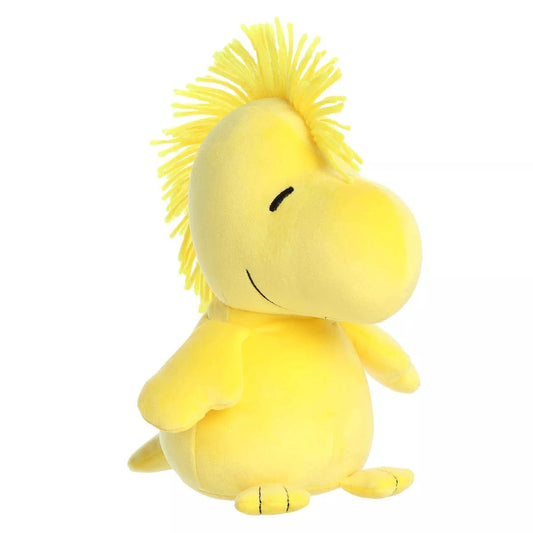 Aurora Adorable Peanuts Squishy Woodstock Stuffed Animal, Yellow, 8.5"